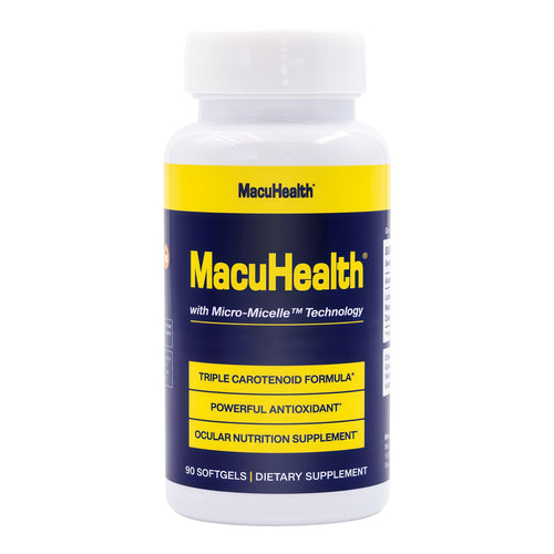 MacuHealth Triple Carotenoid Formula - EyeVitamins for Adults - 90 Softgels, 3 MonthSupply - Advanced Eye Support & Health EyeFormula
