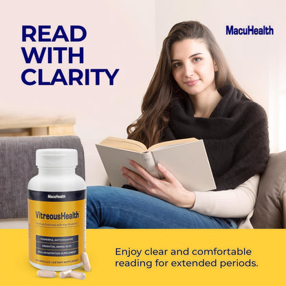 MacuHealth VitreousHealth Evidence-BasedEve Supplement - 90 Capsules